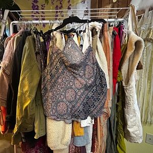 Free People Bandana Print Camisole